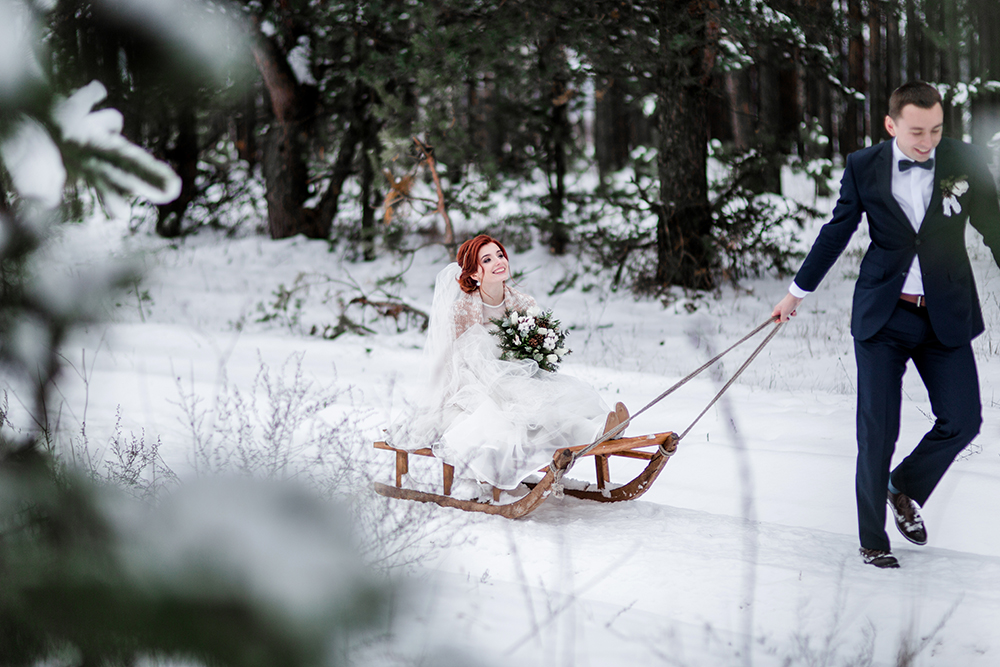 Osez un mariage en hiver