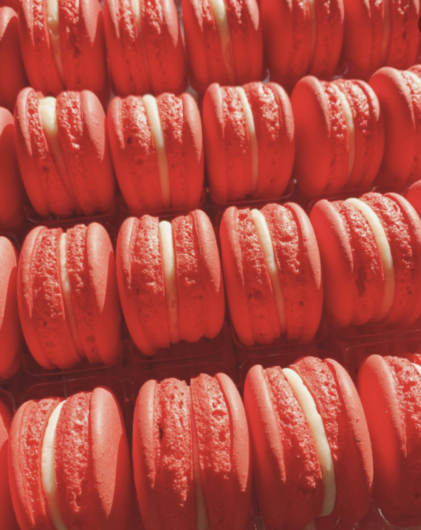 Macarons rouges