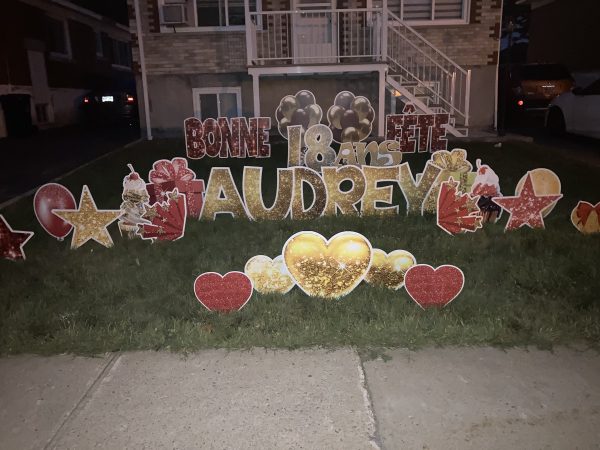 Giants lawn letters | Residential package