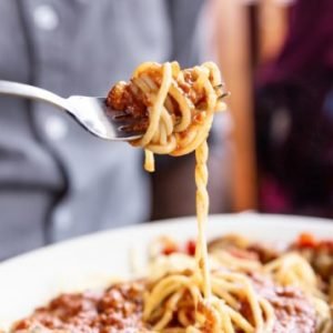 Souper spaghetti | Forfait FOURNITURES & LIVRAISON | Minimum 200 personnes