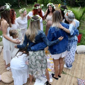 Cérémonie pour la nouvelle maman ''Blessingway''