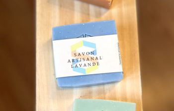 savon personnalisé avec logo