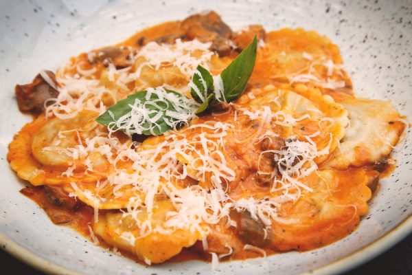 ravioli sauce rosé