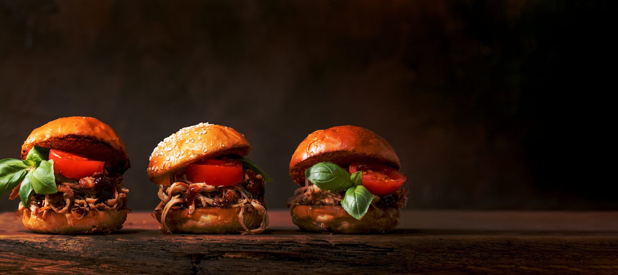 Burger style sliders